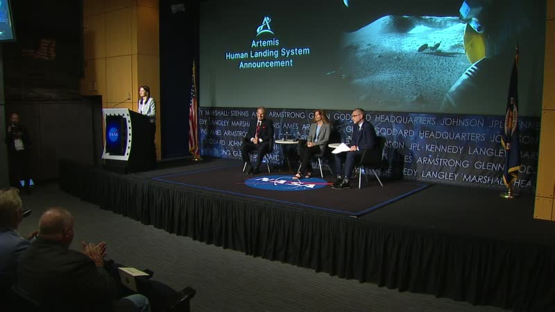 Artemis Human Landing System Announcement from NASA Headquarters
